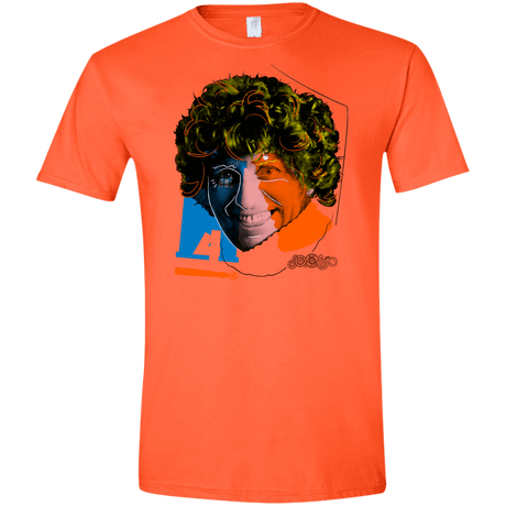 T-Shirts Orange / S Doctor Warwhol 4 Men's Semi-Fitted Softstyle