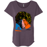 T-Shirts Vintage Purple / X-Small Doctor Warwhol 4 Triblend Dolman Sleeve