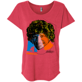 T-Shirts Vintage Red / X-Small Doctor Warwhol 4 Triblend Dolman Sleeve