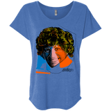 T-Shirts Vintage Royal / X-Small Doctor Warwhol 4 Triblend Dolman Sleeve