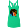 T-Shirts Envy / X-Small Doctor Warwhol 4 Women's Triblend Racerback Tank