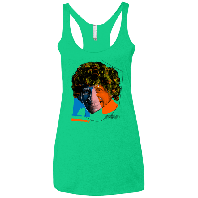T-Shirts Envy / X-Small Doctor Warwhol 4 Women's Triblend Racerback Tank