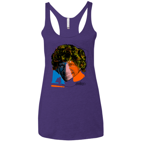 T-Shirts Purple Rush / X-Small Doctor Warwhol 4 Women's Triblend Racerback Tank