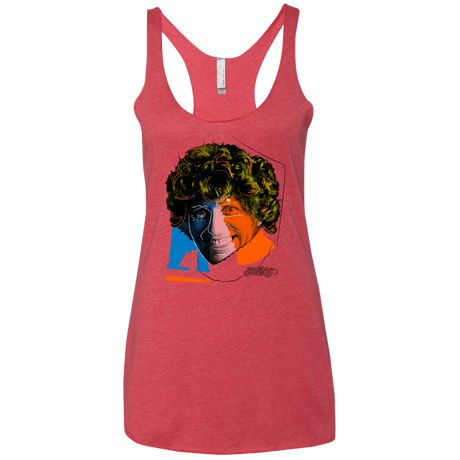 T-Shirts Vintage Red / X-Small Doctor Warwhol 4 Women's Triblend Racerback Tank