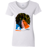 T-Shirts White / S Doctor Warwhol 4 Women's V-Neck T-Shirt