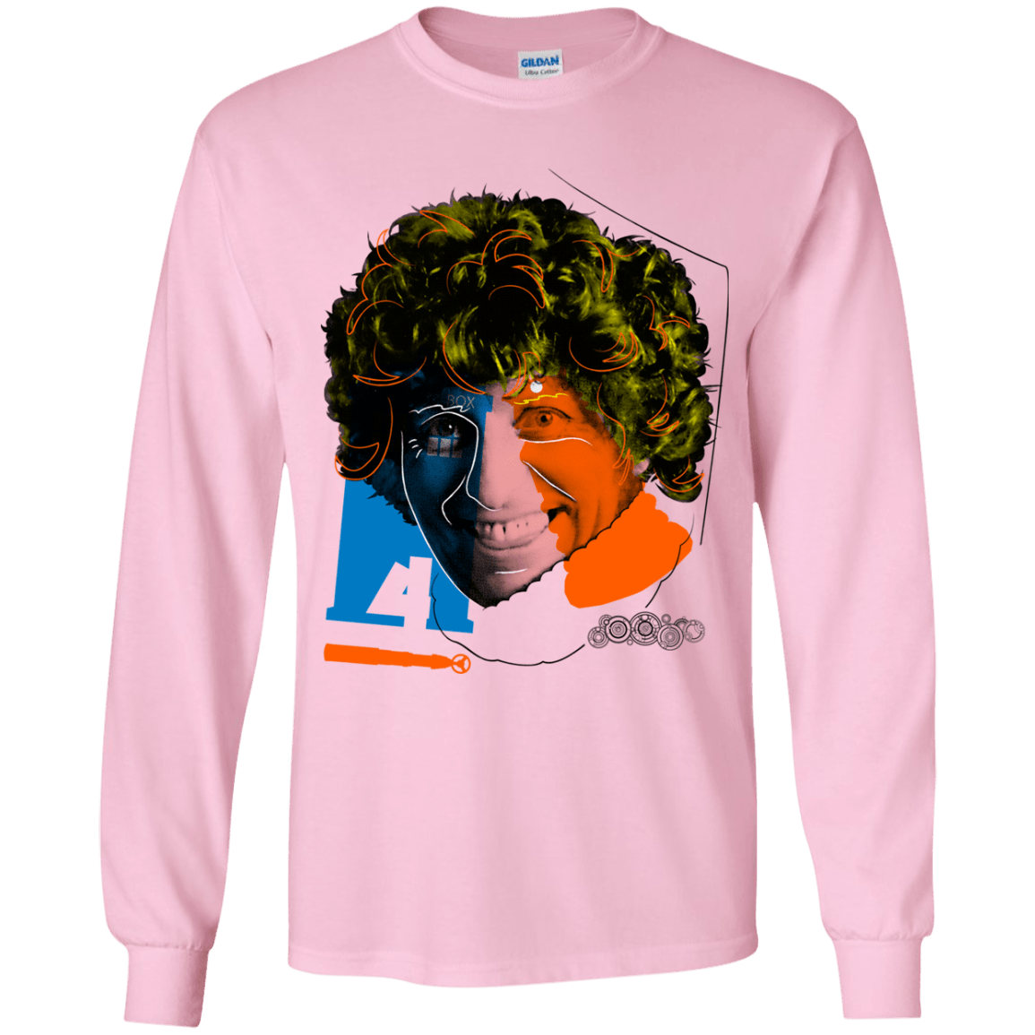 T-Shirts Light Pink / YS Doctor Warwhol 4 Youth Long Sleeve T-Shirt