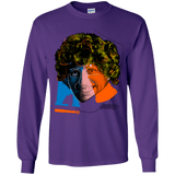 T-Shirts Purple / YS Doctor Warwhol 4 Youth Long Sleeve T-Shirt