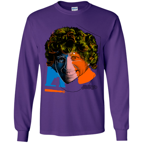 T-Shirts Purple / YS Doctor Warwhol 4 Youth Long Sleeve T-Shirt