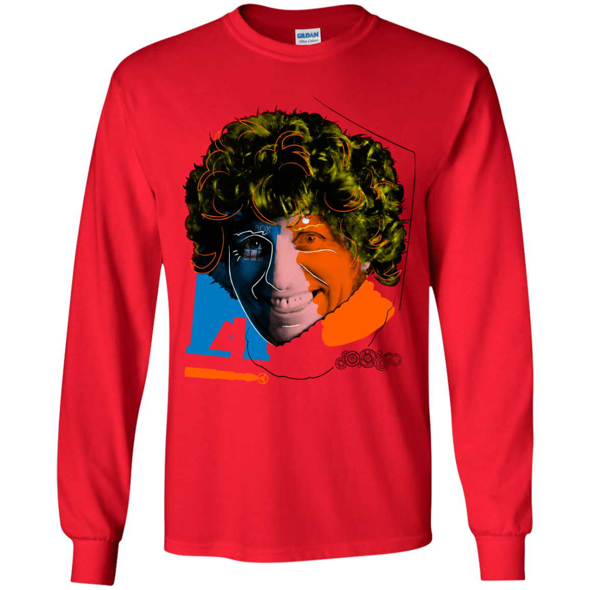 T-Shirts Red / YS Doctor Warwhol 4 Youth Long Sleeve T-Shirt