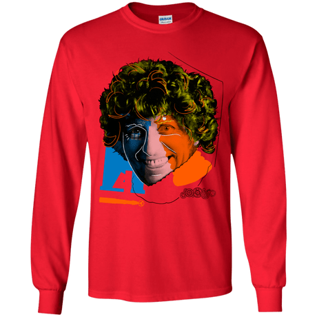 T-Shirts Red / YS Doctor Warwhol 4 Youth Long Sleeve T-Shirt
