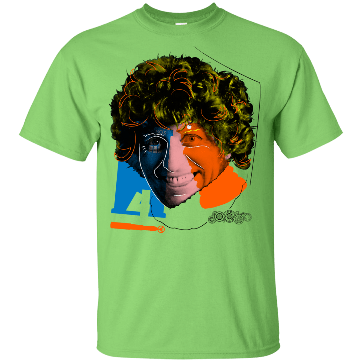 T-Shirts Lime / YXS Doctor Warwhol 4 Youth T-Shirt