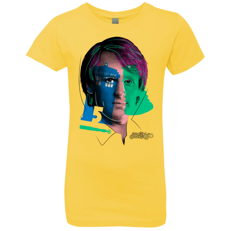 T-Shirts Vibrant Yellow / YXS Doctor Warwhol 5 Girls Premium T-Shirt