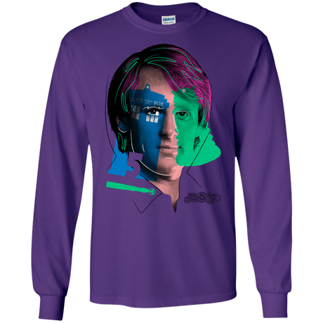T-Shirts Purple / S Doctor Warwhol 5 Men's Long Sleeve T-Shirt