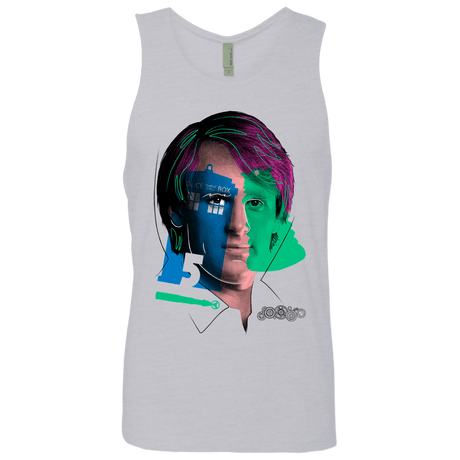 T-Shirts Heather Grey / S Doctor Warwhol 5 Men's Premium Tank Top