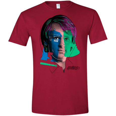 T-Shirts Cardinal Red / S Doctor Warwhol 5 Men's Semi-Fitted Softstyle
