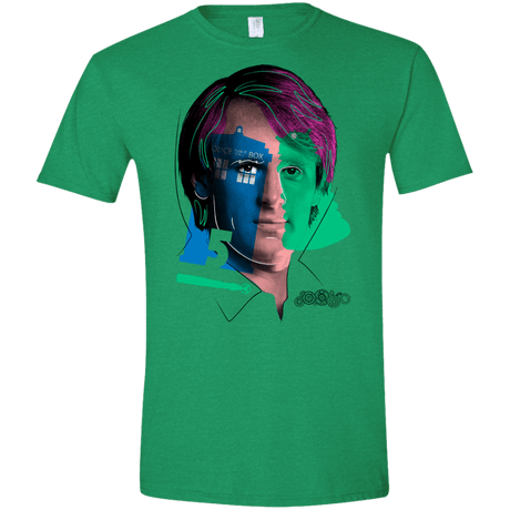 T-Shirts Heather Irish Green / S Doctor Warwhol 5 Men's Semi-Fitted Softstyle