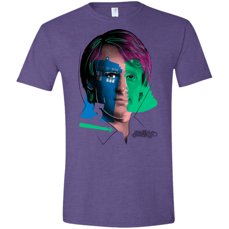 T-Shirts Heather Purple / S Doctor Warwhol 5 Men's Semi-Fitted Softstyle