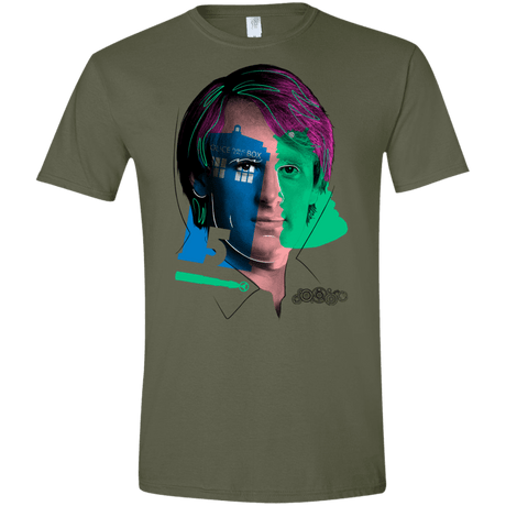 T-Shirts Military Green / S Doctor Warwhol 5 Men's Semi-Fitted Softstyle