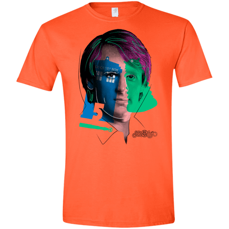T-Shirts Orange / S Doctor Warwhol 5 Men's Semi-Fitted Softstyle