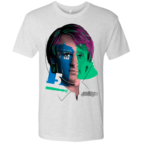 T-Shirts Heather White / S Doctor Warwhol 5 Men's Triblend T-Shirt