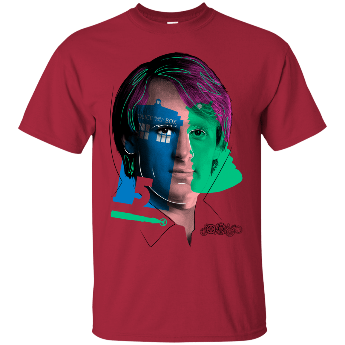 T-Shirts Cardinal / S Doctor Warwhol 5 T-Shirt