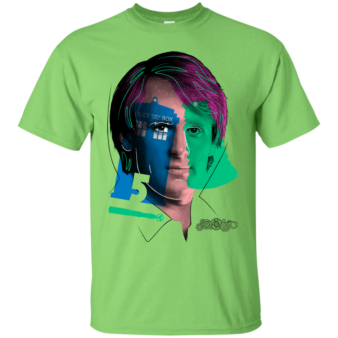 T-Shirts Lime / S Doctor Warwhol 5 T-Shirt