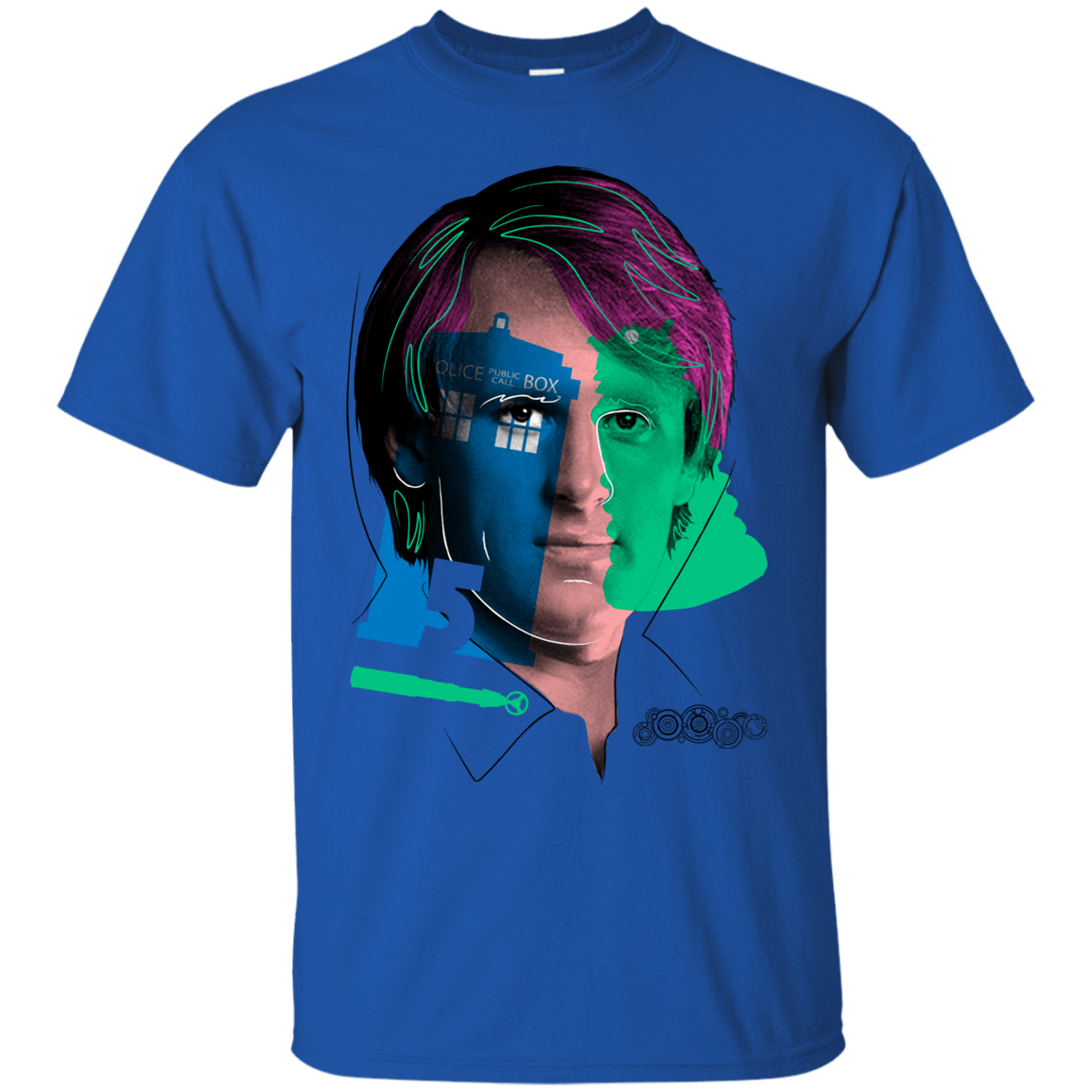 T-Shirts Royal / S Doctor Warwhol 5 T-Shirt