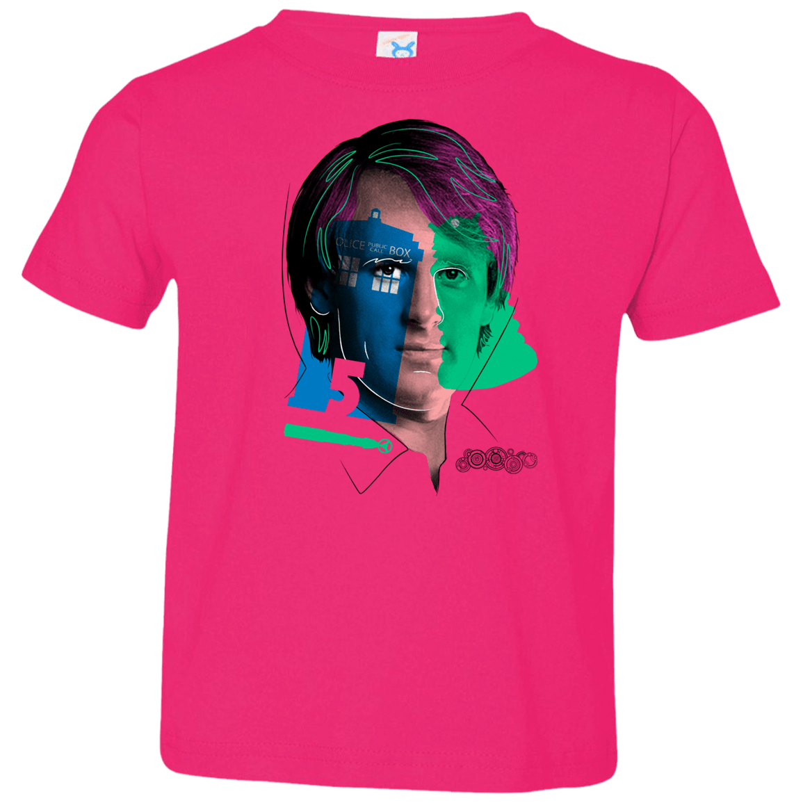 T-Shirts Hot Pink / 2T Doctor Warwhol 5 Toddler Premium T-Shirt