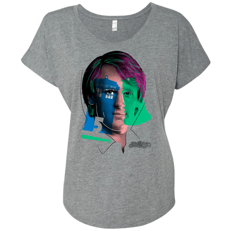 T-Shirts Premium Heather / X-Small Doctor Warwhol 5 Triblend Dolman Sleeve