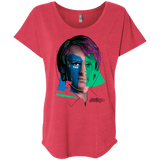 T-Shirts Vintage Red / X-Small Doctor Warwhol 5 Triblend Dolman Sleeve