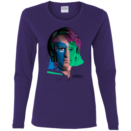 T-Shirts Purple / S Doctor Warwhol 5 Women's Long Sleeve T-Shirt