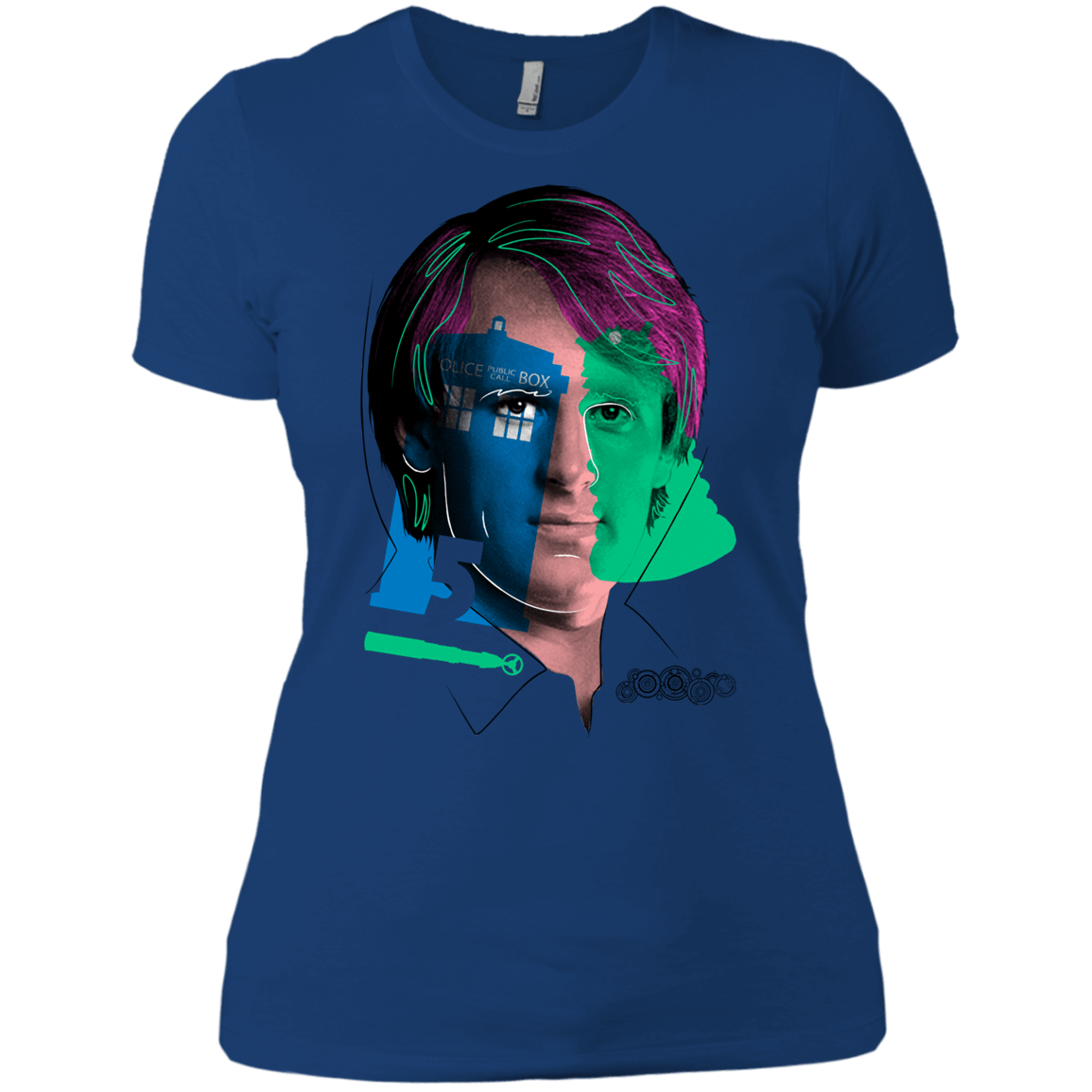 T-Shirts Royal / X-Small Doctor Warwhol 5 Women's Premium T-Shirt