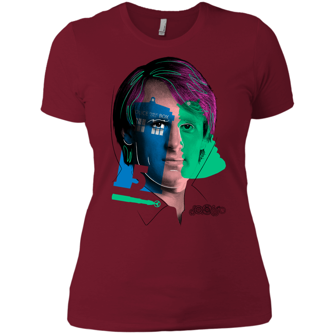 T-Shirts Scarlet / X-Small Doctor Warwhol 5 Women's Premium T-Shirt