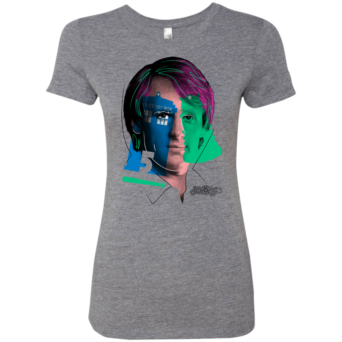 T-Shirts Premium Heather / S Doctor Warwhol 5 Women's Triblend T-Shirt