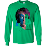 T-Shirts Irish Green / YS Doctor Warwhol 5 Youth Long Sleeve T-Shirt