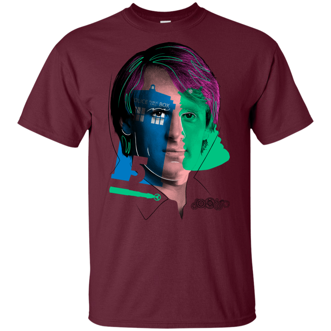 T-Shirts Maroon / YXS Doctor Warwhol 5 Youth T-Shirt