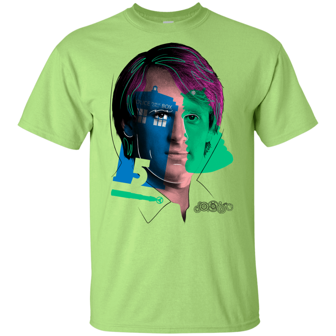 T-Shirts Mint Green / YXS Doctor Warwhol 5 Youth T-Shirt