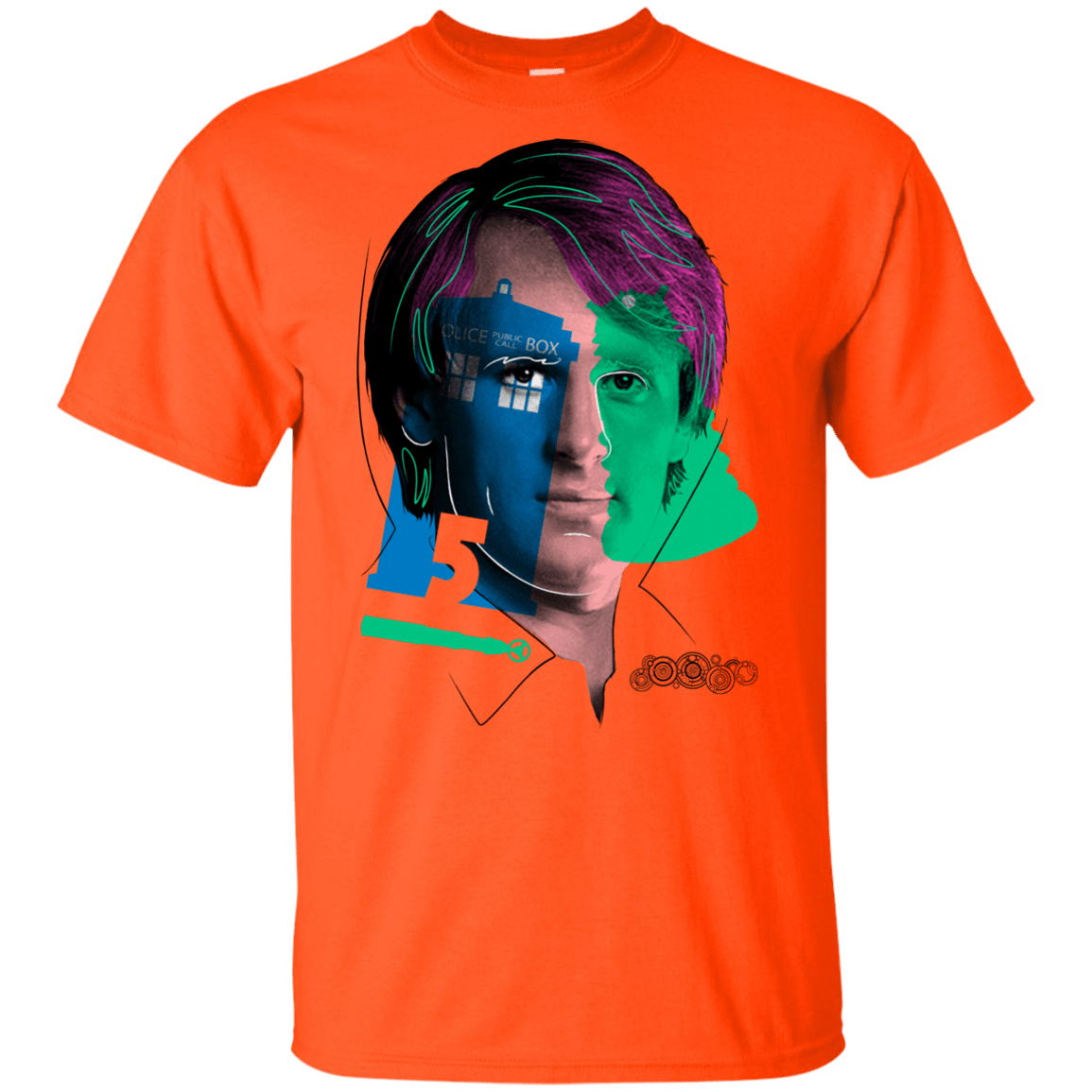 T-Shirts Orange / YXS Doctor Warwhol 5 Youth T-Shirt