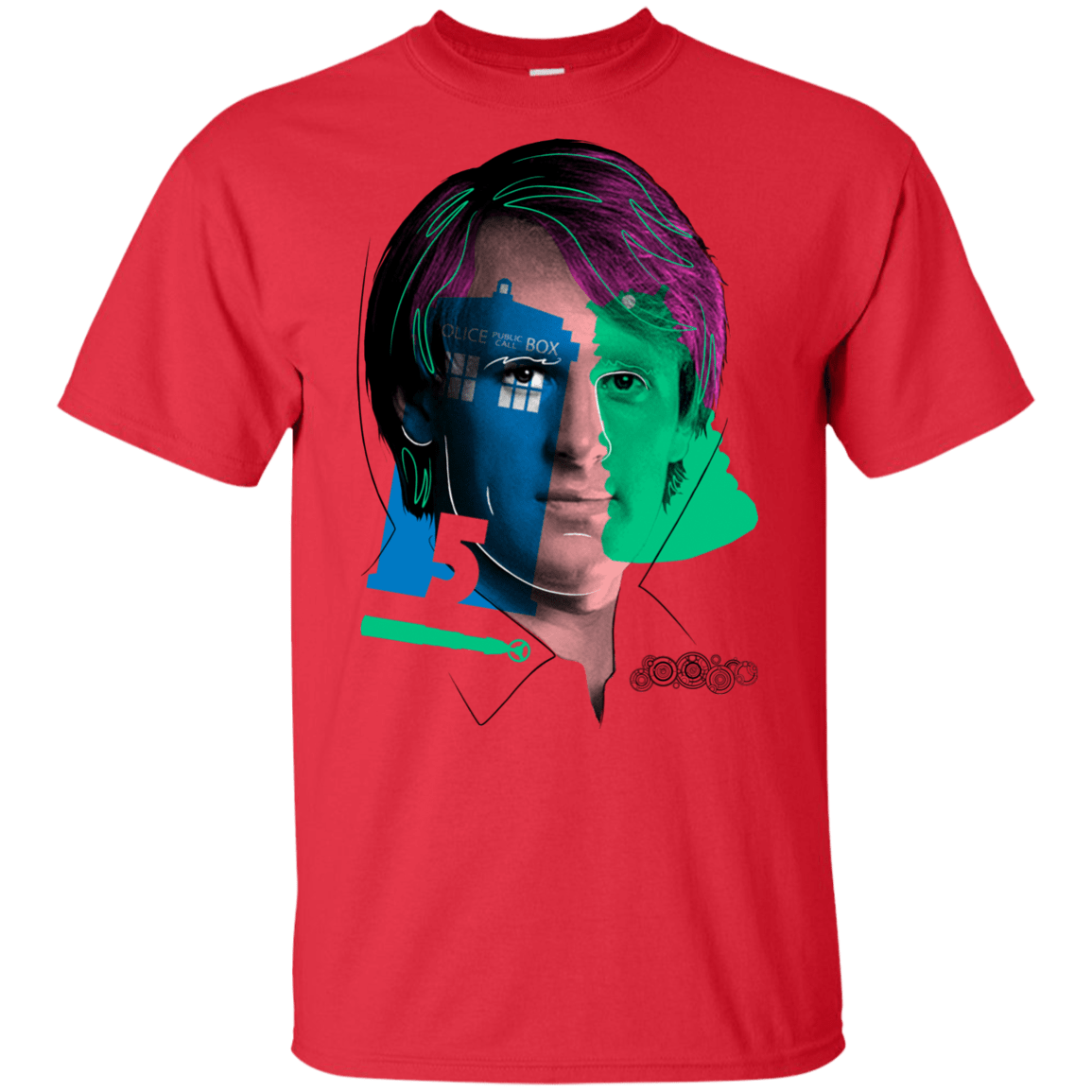 T-Shirts Red / YXS Doctor Warwhol 5 Youth T-Shirt