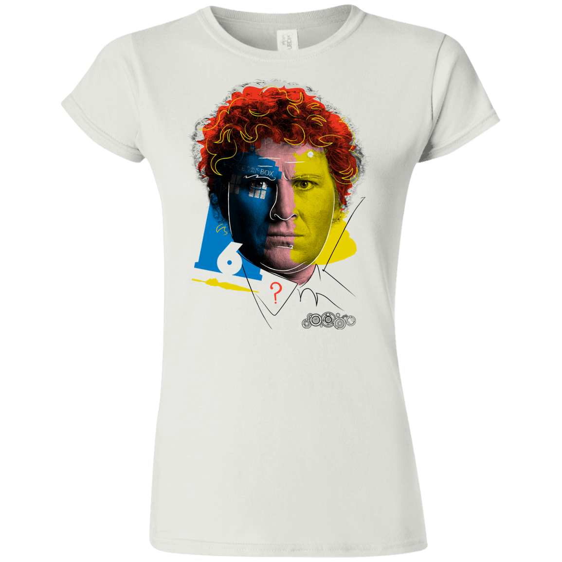 T-Shirts White / S Doctor Warwhol 6 Junior Slimmer-Fit T-Shirt