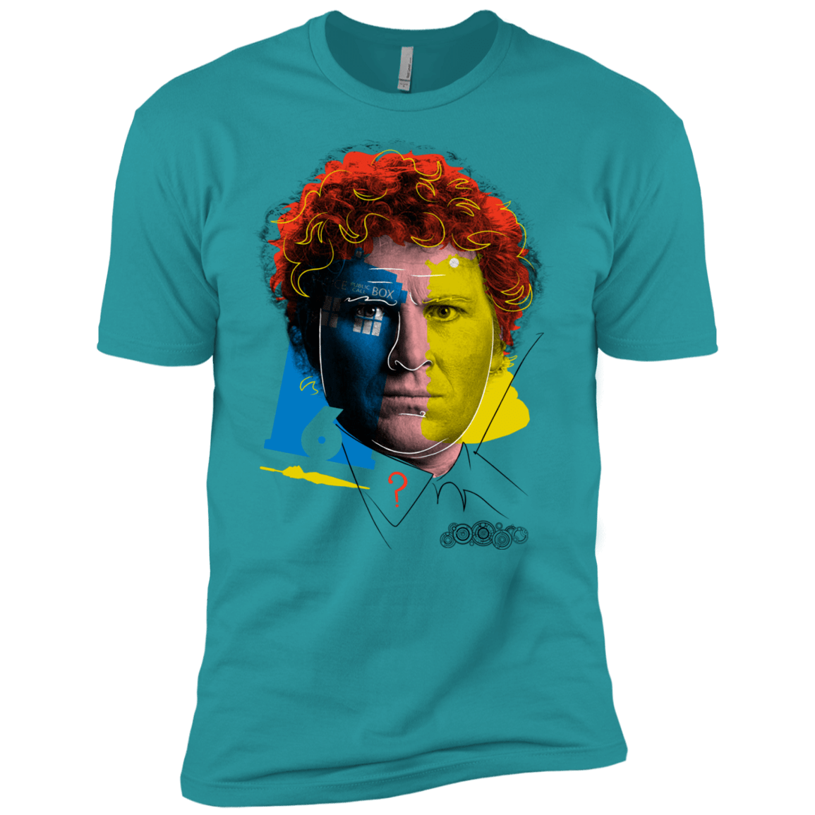 T-Shirts Tahiti Blue / X-Small Doctor Warwhol 6 Men's Premium T-Shirt