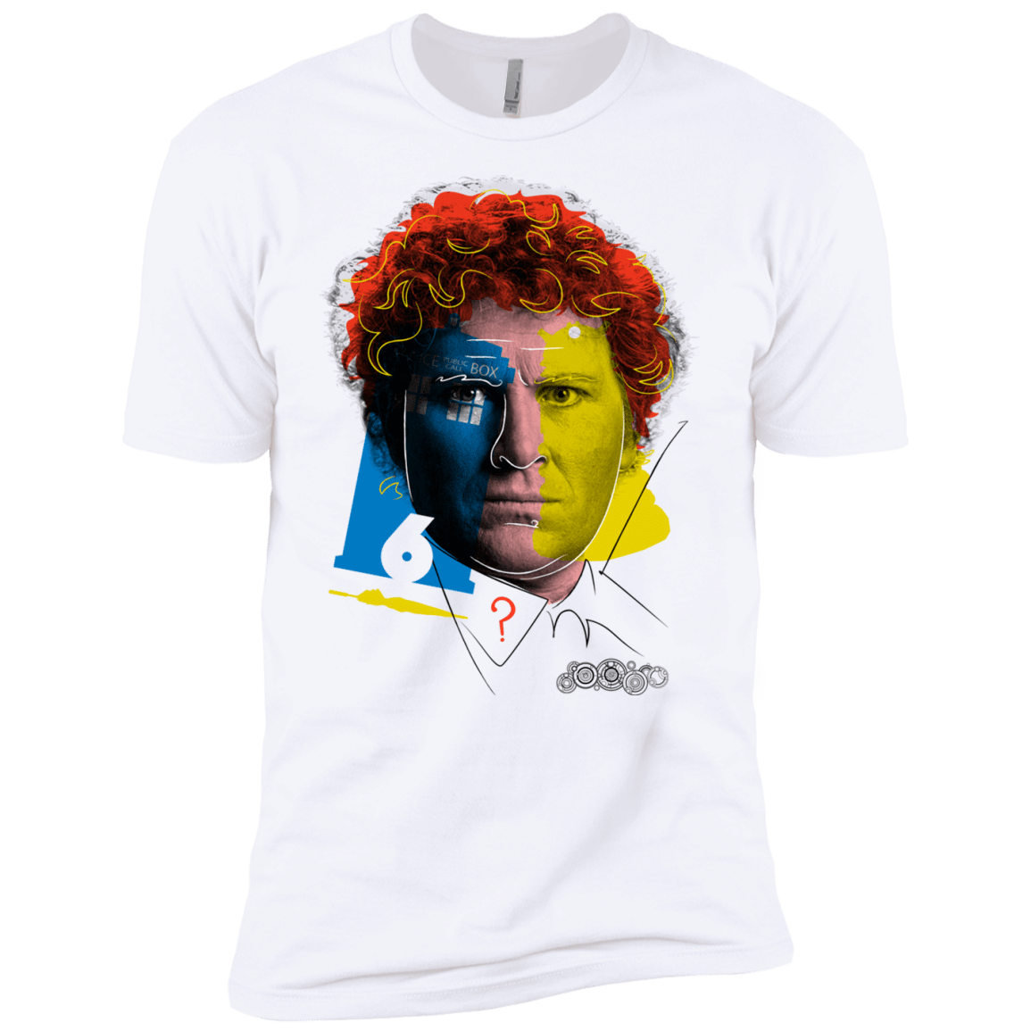 T-Shirts White / X-Small Doctor Warwhol 6 Men's Premium T-Shirt
