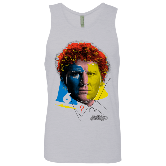 T-Shirts Heather Grey / S Doctor Warwhol 6 Men's Premium Tank Top