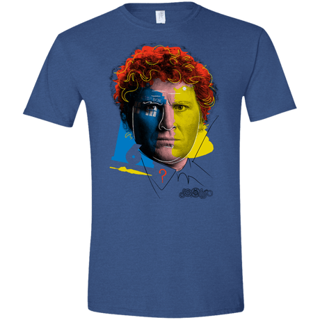 T-Shirts Heather Royal / X-Small Doctor Warwhol 6 Men's Semi-Fitted Softstyle