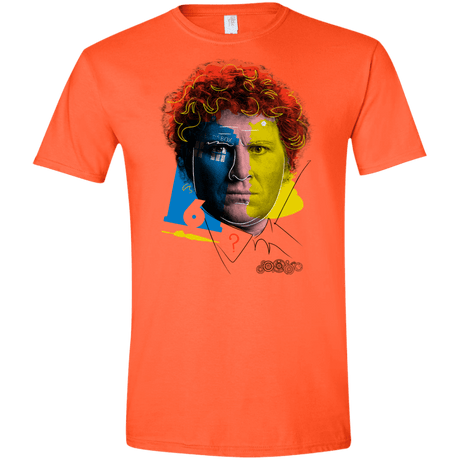 T-Shirts Orange / S Doctor Warwhol 6 Men's Semi-Fitted Softstyle