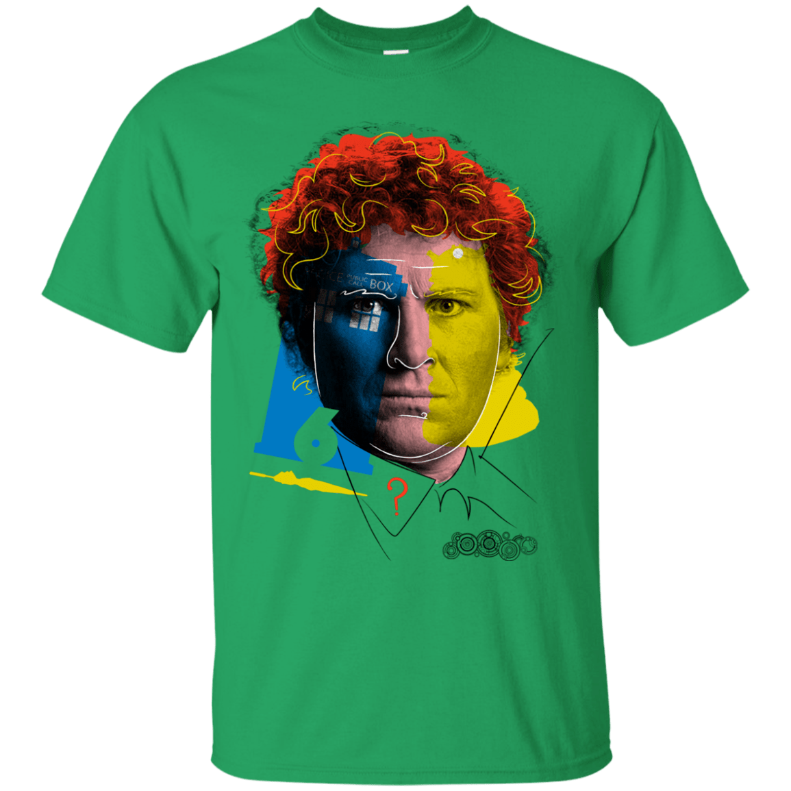 T-Shirts Irish Green / S Doctor Warwhol 6 T-Shirt