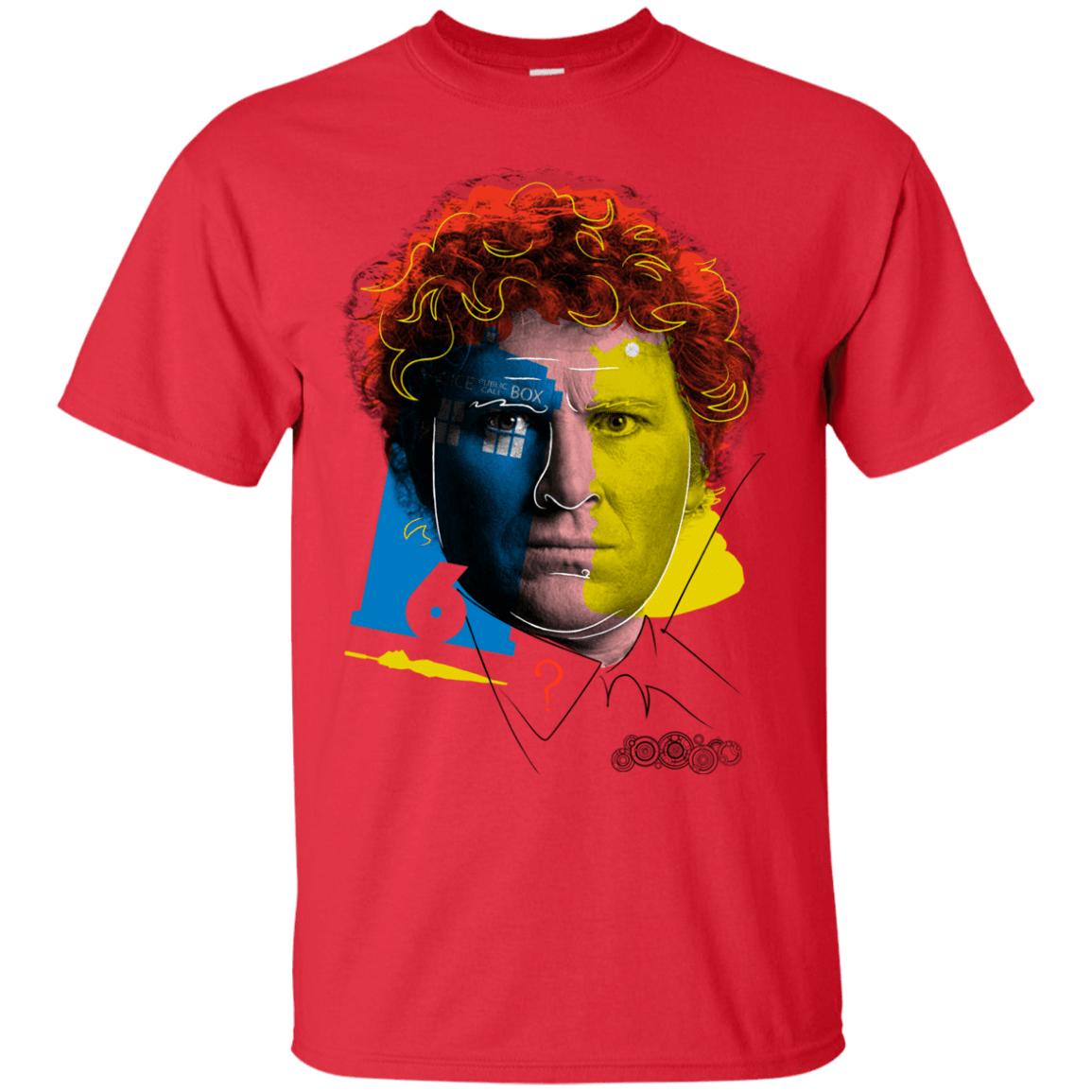 T-Shirts Red / S Doctor Warwhol 6 T-Shirt
