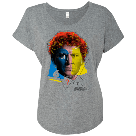 T-Shirts Premium Heather / X-Small Doctor Warwhol 6 Triblend Dolman Sleeve