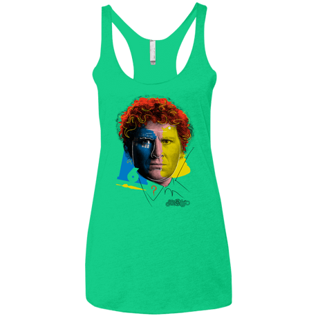 T-Shirts Envy / X-Small Doctor Warwhol 6 Women's Triblend Racerback Tank