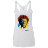 T-Shirts Heather White / X-Small Doctor Warwhol 6 Women's Triblend Racerback Tank
